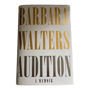Barbara Walters Memoir with Photos Hardcover Book Audition